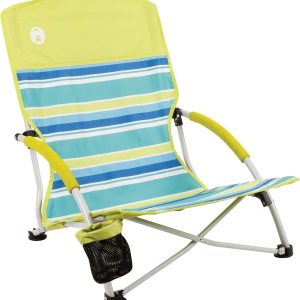 Coleman Camping Chair | Lightweight Utopia Breeze Beach Chair | Outdoor Chair with Low Profile