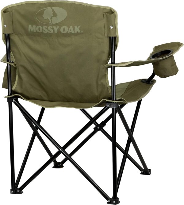 Mossy Oak Heavy Duty Folding Camping Chairs, Lawn Chair - Image 2